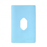 Placa p/ 1 Tomada Vertical 4x2 - Novara Especiais Celeste